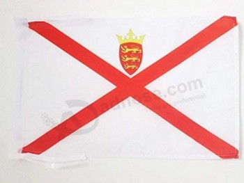 flag jersey flag 18'' x 12'' cords - english - england small flags 30 x 45cm - banner 18x12 in