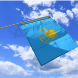 kazakstan hand held small mini flag kazakhstan stick flag