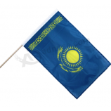 Factory directly selling kazakhstan  hand waving flag