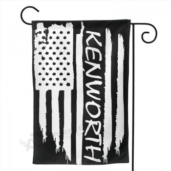 美国国旗肯沃思装饰花园标志，家用户外人造旗，花园院子装饰