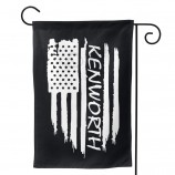 american flag kenworth garden flag vertical double sided for yard home 12.5 X 18 inch,28 X 40 inch