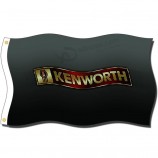 肯沃斯国王之家标志3x5ft 100％聚酯纤维，带金属垫圈的帆布头