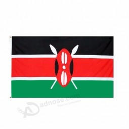 professional custom made kenya country banner flag