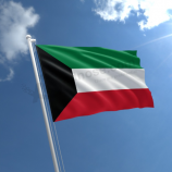 Hot sale Kuwait Flag Polyester Outdoor Kuwait Flag