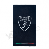 Outdoor Flying Lamborghini Rectangle Banner for Advertising