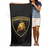 Knitted Polyester Lamborghini Advertising Banner Lamborghini Logo Banner