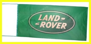 Land Rover Flag Banner Green Lr3series 5 X 2.45 FT 150 X 75 Cm