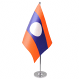 Hot selling table top country Laos meeting flag