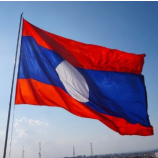 Professional printing Laos 3*5ft flying national flags