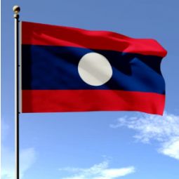 Polyester 3x5ft Printed National Flag Of Laos