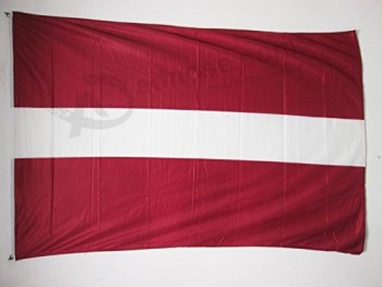 Latvia Flag 3' x 5' External Use - Latvian Flags 90 x 90 cm - Banner 3x5 ft Knitted Polyester