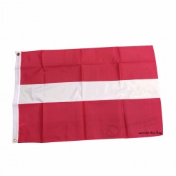 Latvia Flag with Grommets Leading Flag Manufacturer All Kinds of World Flags