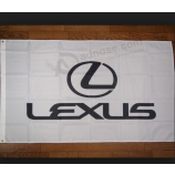 High Quality Lexus advertising flag banners with grommet