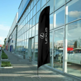 Lexus exhibition swooper flag outdoor Lexus flying flag