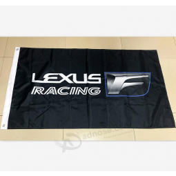 custom polyester lexus banner lexus flag for promotional