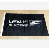 Factory custom 3x5ft polyester Lexus advertising banner flag