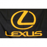 Wind flying custom made Lexus flags Lexus Logo Pole Signs