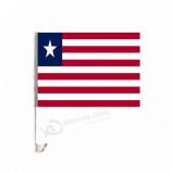 duurzame en snelle promotie liberia autoruit vlag