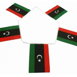 libya string flag libya country bunting flag banner