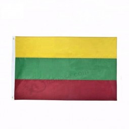 custom 3x5ft polyester lithuania flag national flag