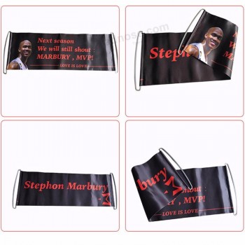 Be The No.1 Fan support your idol flag  banner  sports Fan PE hand flag  banner