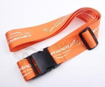 Cheap Wholesale Polyester Material Silk Screen Printed Luggage Belt