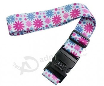 PP belt/tsa custom luggage strap/colorful luggage strap