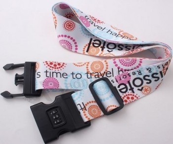 Factory Fashion Travel Cross Silk Printed Luggage Belt