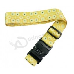 lock luggage belt strap, polyester luggage straps