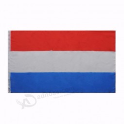 Country Flying Red White Blue Luxembourg Flag