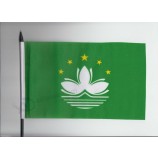china macau region medium hand waving flag