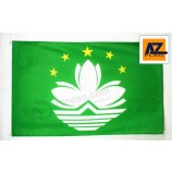 MACAU FLAG 5' x 8' - MACANESE BIG FLAGS 150 x 250 cm - BANNER 5x8 ft High qualit