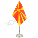 mini office decorative macedonia table flag wholesale