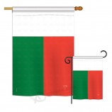 マダガスカルの旗世界の国籍の印象装飾的な垂直の家28 