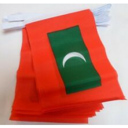 Hot selling Maldives country string rope flag