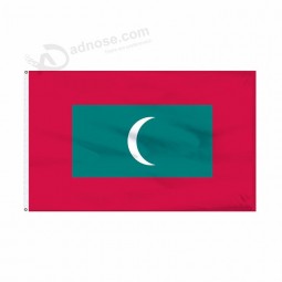 decoration 3X5 maldives flag, celebration custom maldives flag