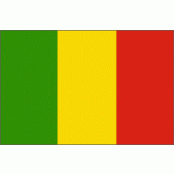 Wholesale custom high quality Mali Flag Nylon 12 in. x 18 in.