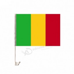 Professional printing favorable price Mali car window flag