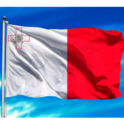 wholesale maltese national flag banner custom malta flag
