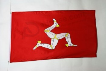 AZ FLAG Isle of Man Flag 2' x 3' - Manx - English Flags 60 x 90 cm - Banner 2x3 ft