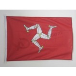Bandeira náutica da ilha de Man, bandeira de 18 '' x 12 '' - manx - bandeiras inglesas 30 x 45 cm - bandeira 12x18 para barco
