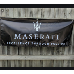 Outdoor Decorative Maserati Rectangle Banner for Advertising