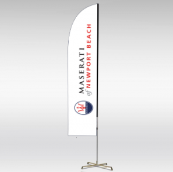 kit de bandera de swooper con logotipo de maserati de plumas de maserati personalizado