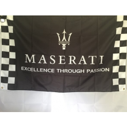 maserati flag banner poliester maserati banner publicitario