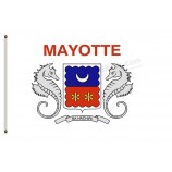 Fyon France Banner Mayotte Flag 5x8ft