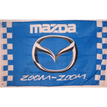 Mazda-Flaggenfahne 3x5ft Polyester-Mazda-Werbungsflagge 100%