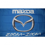 Car shop polyester mazda flag mazda Car banner