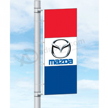 mazda retângulo pole banner logotipo personalizado mazda banner