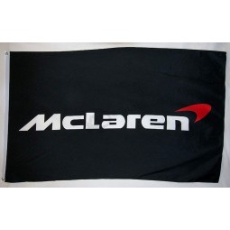 Nuge Mclaren Racing Car Flag 3' X 5' Indoor Outdoor Automotive Banner