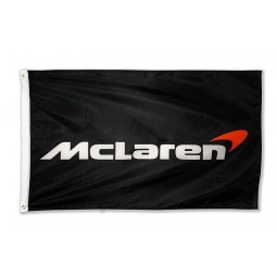 Bandera de coche 3x5 pies para mclaren racing F1 gran decoración automotriz banner exterior / interior